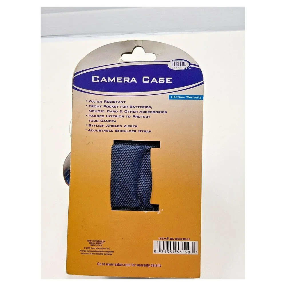 Digital Concepts Blue Camera Case‎ Padded Water Resistant